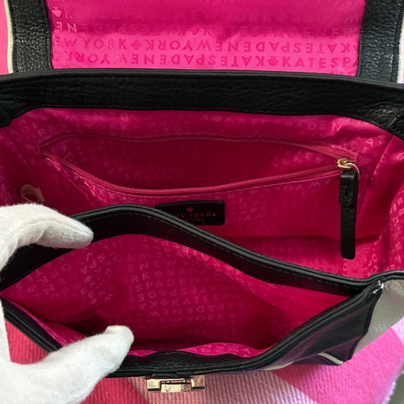 Kate Spade Black and Cream crossbody and top handle - Picture 15 of 15